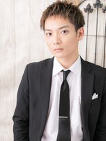 理容ハンサム 戸田公園店&nbsp;ワイルドアップバング＆メッシュカラーのモテ束感マッシュB