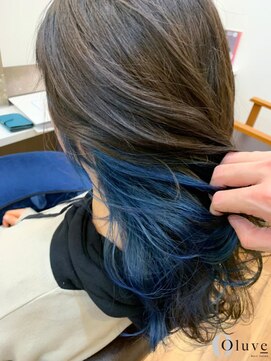 オルブ 戸塚安行店(Oluve) インナーカラー/デザインカラー/ケアブリーチ/ブルージュ