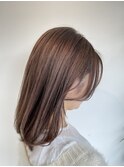 ブリーチなしミルクティーベージュカラー