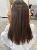 ツヤツヤ美髪ストレート