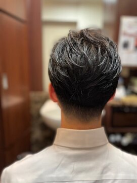 ヒロギンザ 八重洲店(HIRO GINZA) かき上げニュアンスマッシュサイドパート韓国マッシュフェード