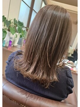 ヘアープレイスカム(CAM) グレージュ×グラデーションカラー