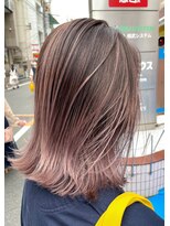 クレア 下北沢(CREA)&nbsp;ホワイトラベンダーカラーボブヘア