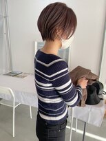オー(OOO)&nbsp;ラベンダーピンクのまるみショート○