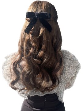 キープス(Keeps) ハーフアップ