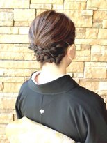 エノモト(ENOMOTO) 和装ヘア☆艶々タイトシニヨン 参列着付け