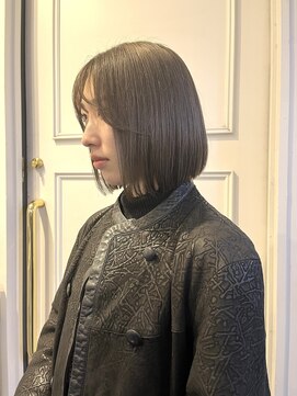 シエル(Ciel) グレージュ×ボブ