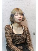 個性派ボブ
