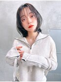 【kate 大宮】オリーブグレージュ×顔周りレイヤー