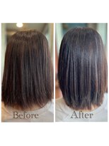 エメ 札幌(eme)&nbsp;髪質改善ヘアエステストレート＋水素カラー