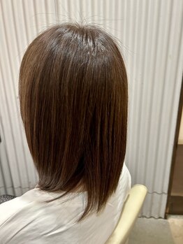 ノンヘアー(non hair)の写真/髪と地肌に優しいオーガニック由来の薬剤で、ダメージレスで理想の仕上がりに♪上品な仕上がりに大満足◎