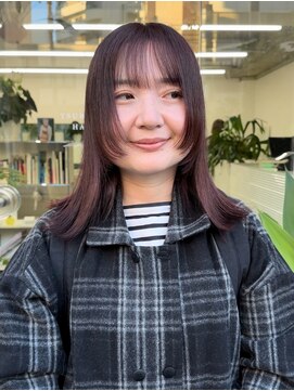 ツバメ ヘアー(TSUBAME HAIR) ミディアムフェイスレイヤー