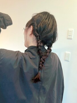 ナループロア ハチ(Nalu pu loa hachi) 暖色カラー/ブリーチなしカラー