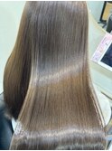 透明感カラー×髪質改善トリートメント