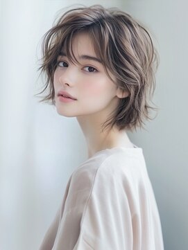 アルトリスト(Altruist Aging×HAIR&SPA) ☆イメチェンピンクベージュアンブレラカラー前髪クールショート