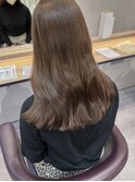 ロング艶カットカラー