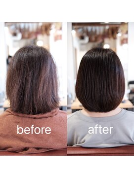 ヘアースタジオ ライト(HAIR STUDIO LIGHT) 質感改善カラー/八幡西/折尾/本城/美容室/髪質改善/白髪染め