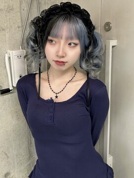 ソル ジングウマエ(SOL JINGUMAE) mayu//ツインテールリボンアレンジヘアメイクヘッドドレス