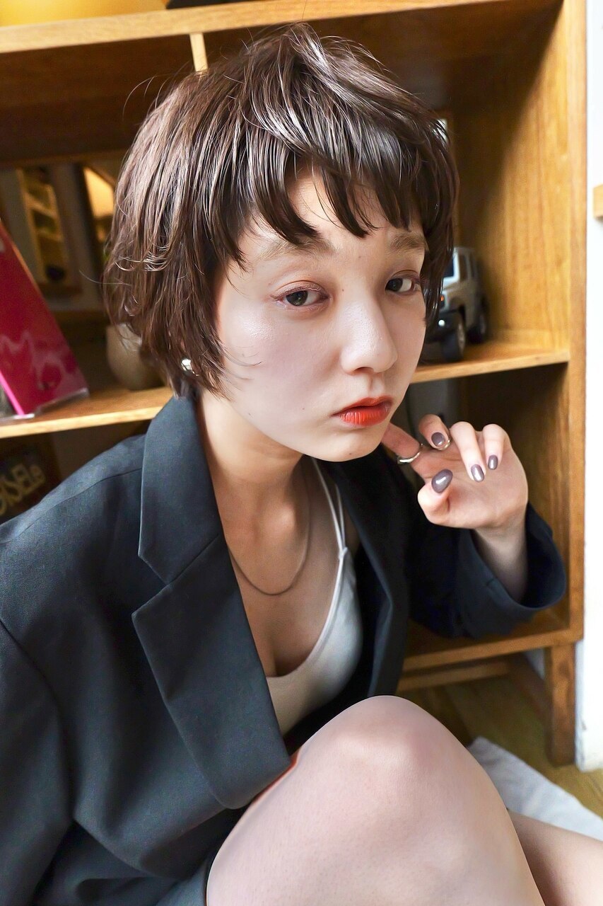 【人気No.１】カット＋頭皮にやさしいカラー＋N.トリートメント/10500