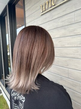 ウノ ア ウノ(uno a uno) エンドカラー