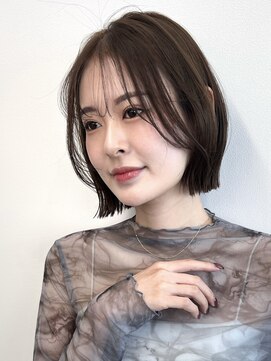 メルバイグラフ 梅田(mel by GRAFF) 【ミニボブ】ナチュラルボブ/ストレートボブ/ショートボブ