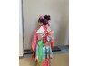七五三女児ヘアメイク着付 ¥12000→¥11000