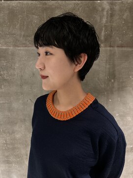 ハマモト ヤマ オオサカ(ハマモト Yama Osaka) ショートパーマ