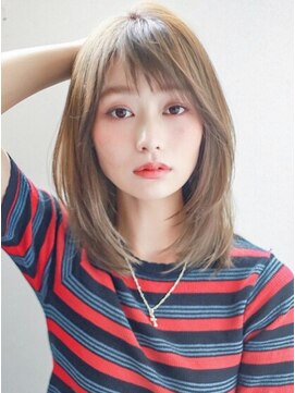 エミュ 表参道 青山(emu) ワンカールミディアムレイヤーハイベージュ表参道