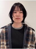 レイヤーボブ×落とせる黒染め
