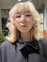 スリバー(sliver)&nbsp;ブリーチハイライト髪質改善ダブルカラーレイヤーカット