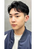 短髪ショートでもできるメンズニュアンスパーマ横浜メンズ美容室