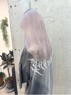 ラニヘアサロン(lani hair salon) ホワイトカラー/ブリーチ/ホワイトグレージュ/ハイトーン