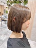 【首元すっきり】上品ストレートボブ＠20代30代40代50代60代