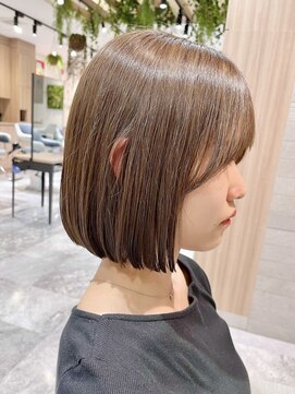 イメージア ボーノ相模大野店(IMAGE-A) 【首元すっきり】上品ストレートボブ@20代30代40代50代60代
