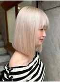 透明感/ケアブリーチ/ハイトーン/ホワイト