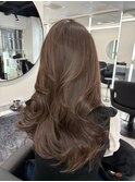 ブリーチなしで作るオリーブベージュ♪10代20代30代