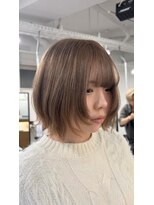 シアン 橋本店(Shian)&nbsp;ボブレイヤー×ミルクティーベージュ