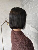 ジル アンク(Jill ankh) 《Jill ankh 姫路駅前》艶で魅せるコンパクトボブ