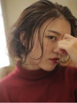 グッドフェローズ キタホリエ(GoodFellas kitahorie) くせ毛風 クラシカルモードボブ