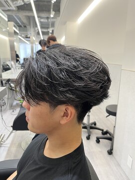 ビカムメンズヘアー 栄店(become men's hair) ニュアンスフェザー/フェザーパーマ/スペインカール