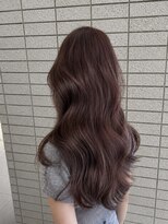 リア トーキョー(Lia TOKYO) 【工藤武士】白髪染めにも馴染むラベンダーレイヤーロング巻き髪