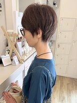 ジュエ ヘアー デザイン(Jue hair design)&nbsp;首元すっきり上品ショート／知立市／５０代