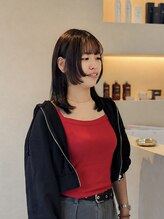 エリン バイ リル ヘアー 本陣(eLin by LiL hair)&nbsp;暖色カラー/小顔カット/顔まわりカット/姫カット