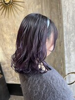 フルアヘッド(FULL A HEAD)&nbsp;20代30代40代デザインカラー/ディープパープルグラデーション