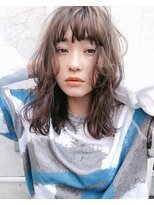 マリアバイアフロート(Maria by AFLOAT)&nbsp;大人カジュアルなフェザーマッシュニュアンスパーマ