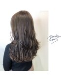 新潟×グレージュブラウン×透明感カラー×色素改善×ミルクティ