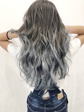 スリーク(SLEEK) グラデーション×ブルーシルバー