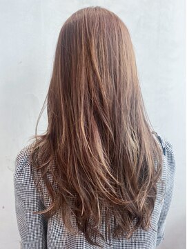 アルバム 銀座(ALBUM GINZA) オレンジベージュ_オリーブカラーハイライトカラー_ba306464