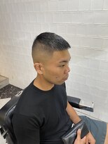 メリケンバーバーショップ フクオカ(MERICAN BARBERSHOP FUK)&nbsp;クロップスタイル