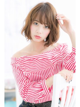 ヘアアンドビューティー ミック(Hair & Beauty miq) 今っぽい！ラフニュアンスカール抜け感ヘアa1